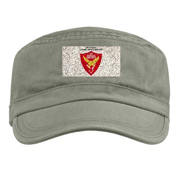 1MEB - A01 - 01 - 1st Marine Expeditionary Brigade with Text - Military Cap